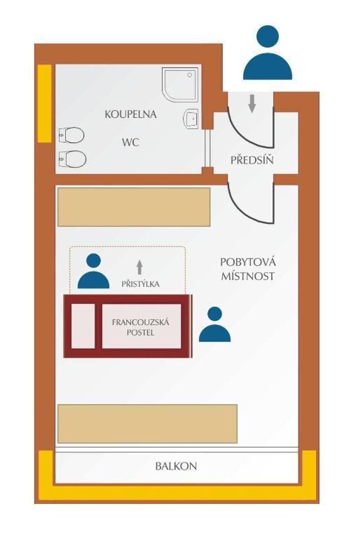 Hotel Nastup Loučná pod Klínovcem Pokój zdjęcie